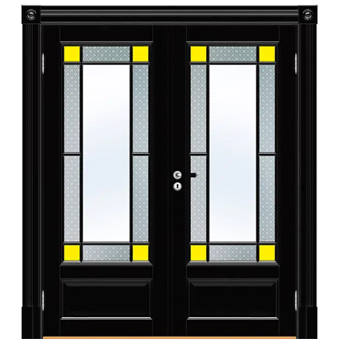 Superior Arv 7215 Double Equal Interior Door