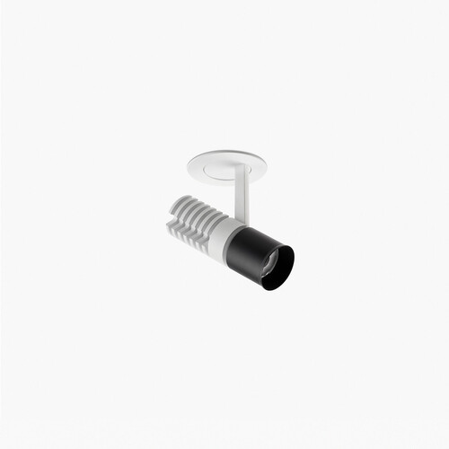 UNO beyaz/siyah recessed spot pulldown 8W 37° 2700K CRI90