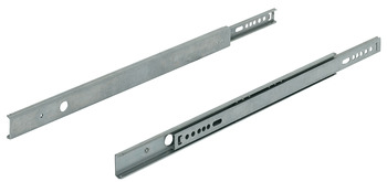 Ball bearing runners, single extension, two-way travel - 420.95.456