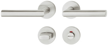 Door handle set, Stainless steel, Startec, PDH3103-E - 903.83.918
