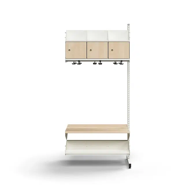 Entry 6 Additional Wardrobe Unit with Wooden Doors