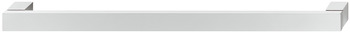Furniture handle, D handle, aluminium, straight-edged - 100.88.210