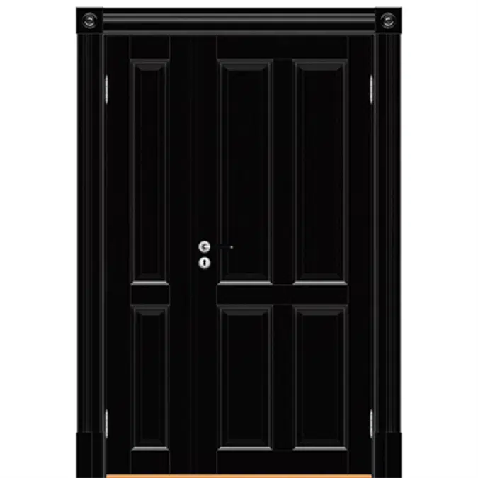 Superior Arv 7220 Double Unequal Interior Door