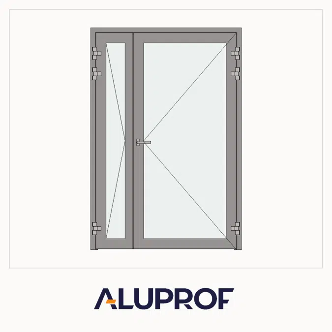 MB-79N ST Double Outward Opening Standard Door