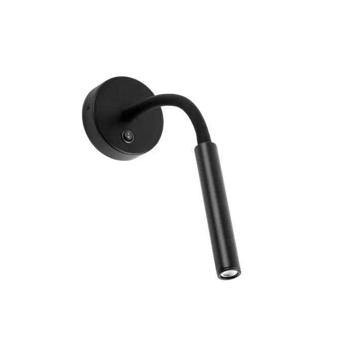 62703 - KALE Siyah duvar lambası okuyucu