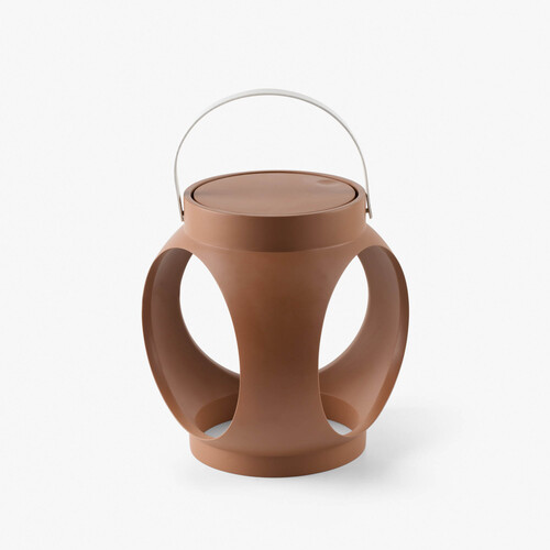 CANDELA portable rechargeable terracotta lamba