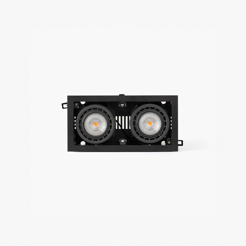 NANO COLIN-2 Black recessed with frame 14-26W 2700K 20°