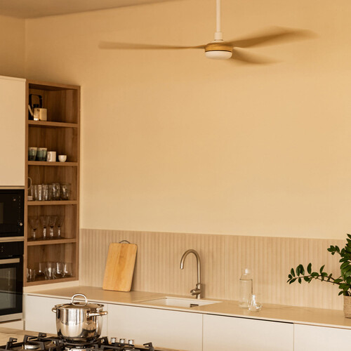 PUNT RECESSED M beyaz/maple fan