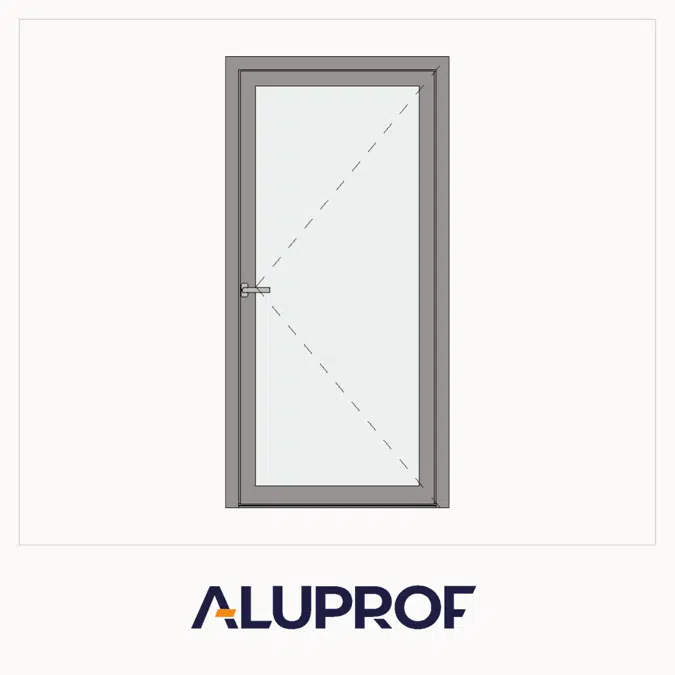 MB-59S Single Inward Opening Door