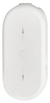 Cover rose, Hoppe aluminium - 974.30.399