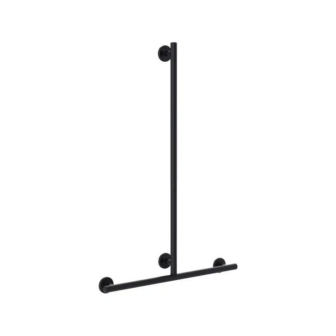 Mizu Drift Handshower Grab Rail 700 x 1100mm Matte Black 2266563