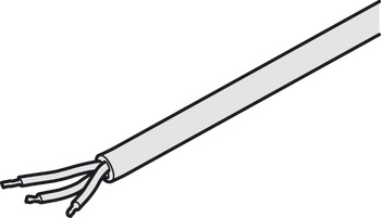 Connecting cable, 3-core for multiple locking device - 911.48.425