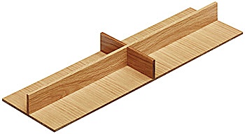 Cross divider insert, Drawer compartment system, universal, flexible - 550.31.450