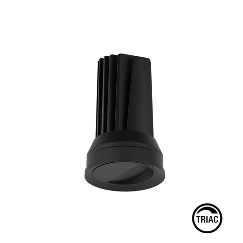ELIOS WALLWASHER Black module IP54 15W 50º 3000K TRIAC