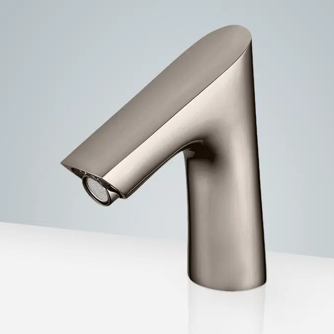 Brushed Nickel Touchless Basin Faucet