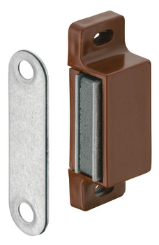 Magnetic catch, for screw fixing, straight-edged - 246.26.122