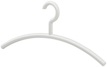 Coat hangers, polyamide, rigid hook, round shackle - 804.56.199