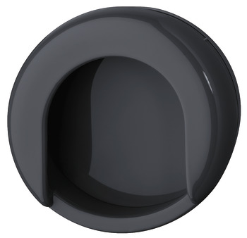 Inset handle, Polyamide, round - 158.75.092