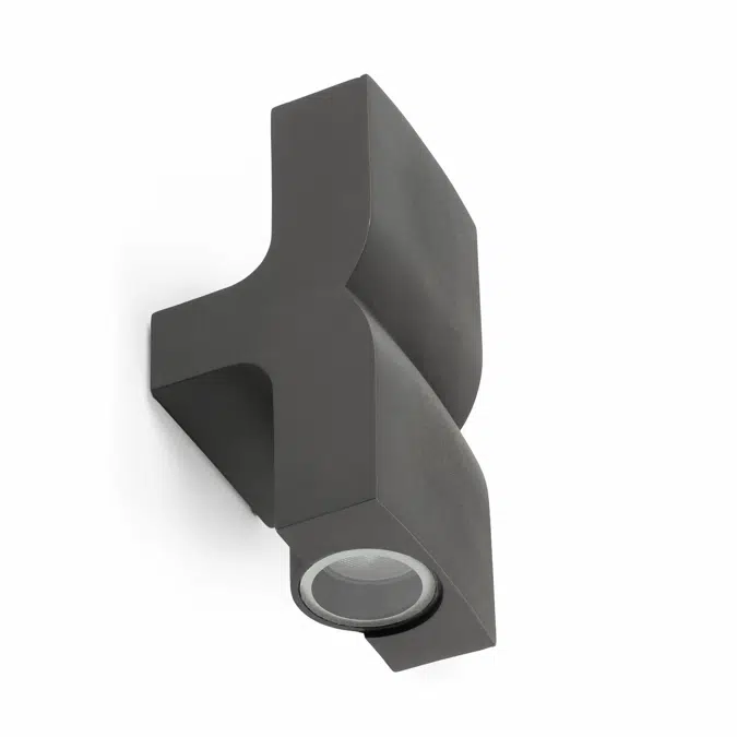 74408 - KLAMP 2L Dark Grey Wall Lamp