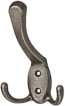 Wardrobe hook, Zinc Alloy, With 3 HooksDéco - 855.00.024