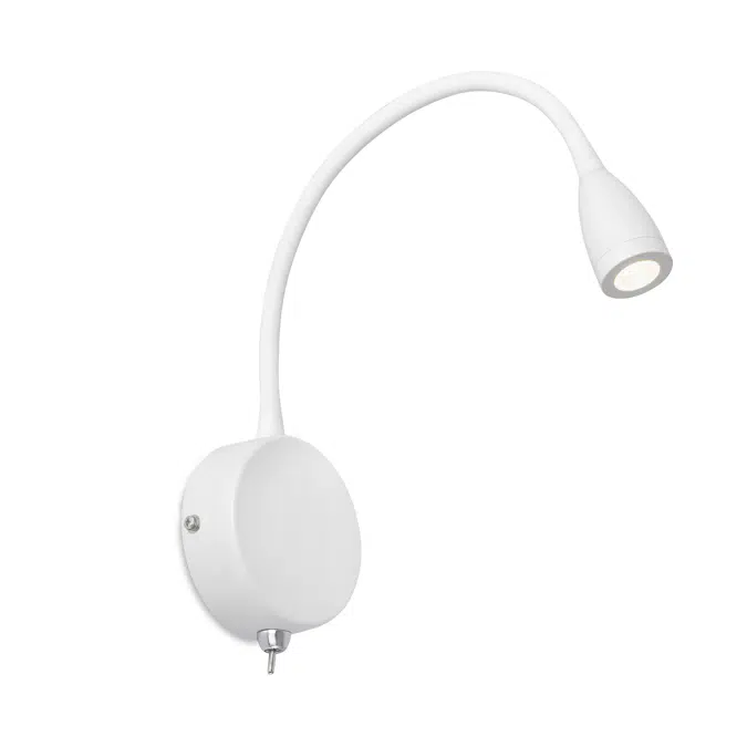 41019 - LOKE White Wall Lamp