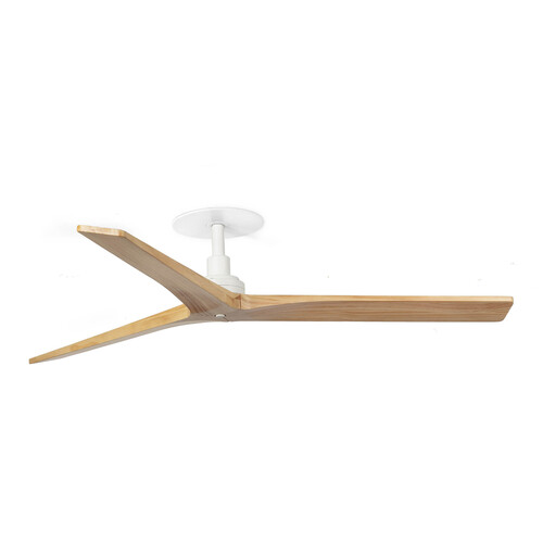 KLIM RECESSED M Ceiling fan beyaz/pine duvar kumandası beyaz