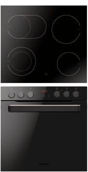 Assedo SHCC54ABi6a Glass Ceramic Hob Cooker Set - 535.62.660