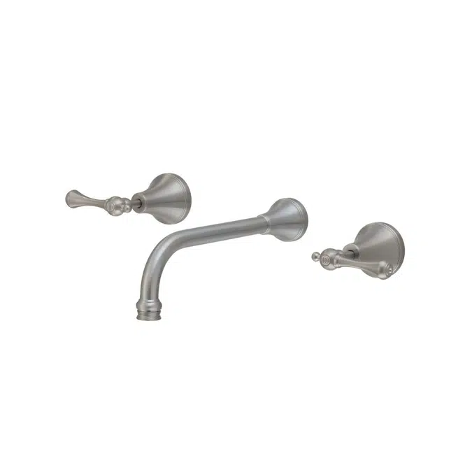 Kado Era Fırçalanmış Nikel 250mm Kol Kolu Duvar Lavabo Seti 9512079