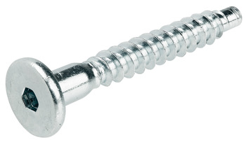 Tek parça konektör, Confirmat, silindirik baş, delik için ⌀ 5 mm - 264.47.191
