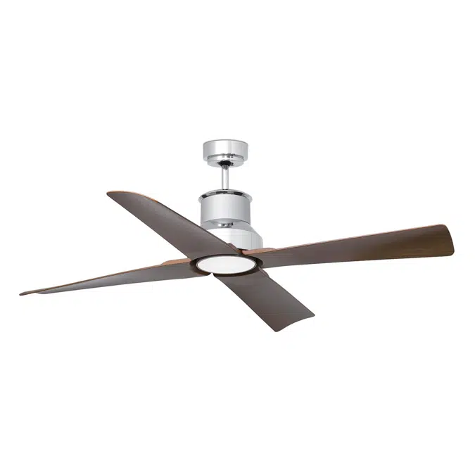 33482 - WINCHE M Chrome Ceiling Fan with DC Motor