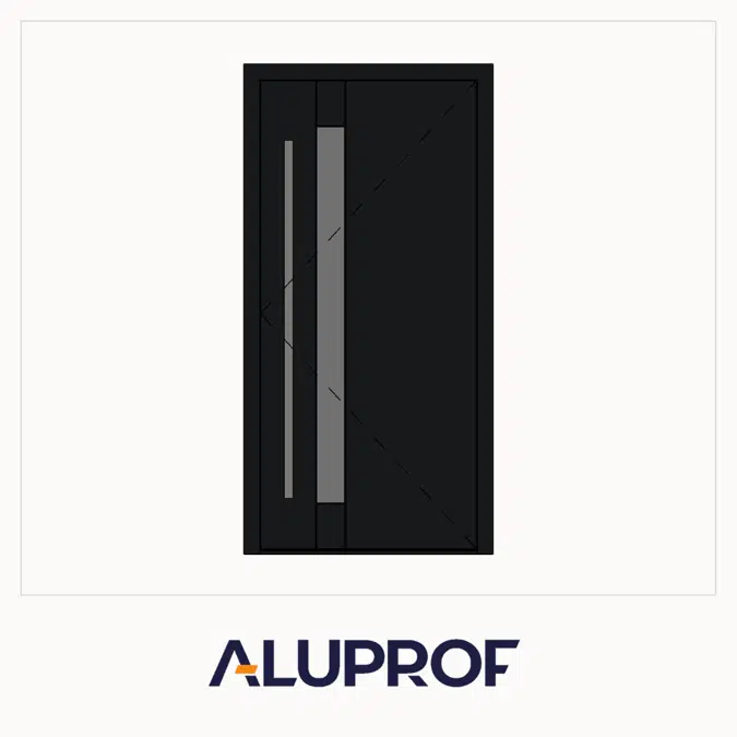 MB-86N SI AP27 Tek Kanat Panel Kapı (İçe/Dışa Açılır)