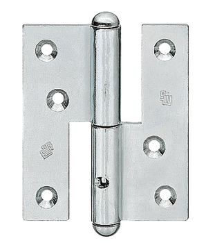 Dik Hinge, Simonswerk Q 1, 30 kg'a kadar düz iç kapılar için - 926.00.590
