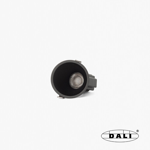 TULIPA siyah recessed gömme spot asymmetric 10W 50° 3000K CRI90 DALI