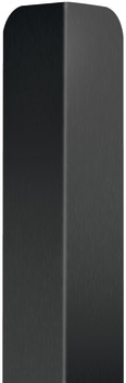 Corner guard profile, Stainless steel, straight profile end, rounded - 987.60.321