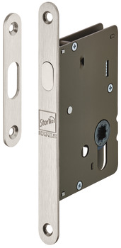 Mortise lock, With compass bolt, Bathroom/WC - 911.26.601
