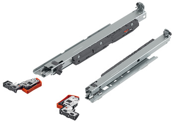 Concealed runner, Base panel mounting, Blum Movento - 433.33.516