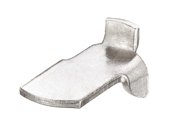 Raf desteği, Çelik, nikel kaplı, raf destek şeridi için 11 x 6 mm - 283.68.006