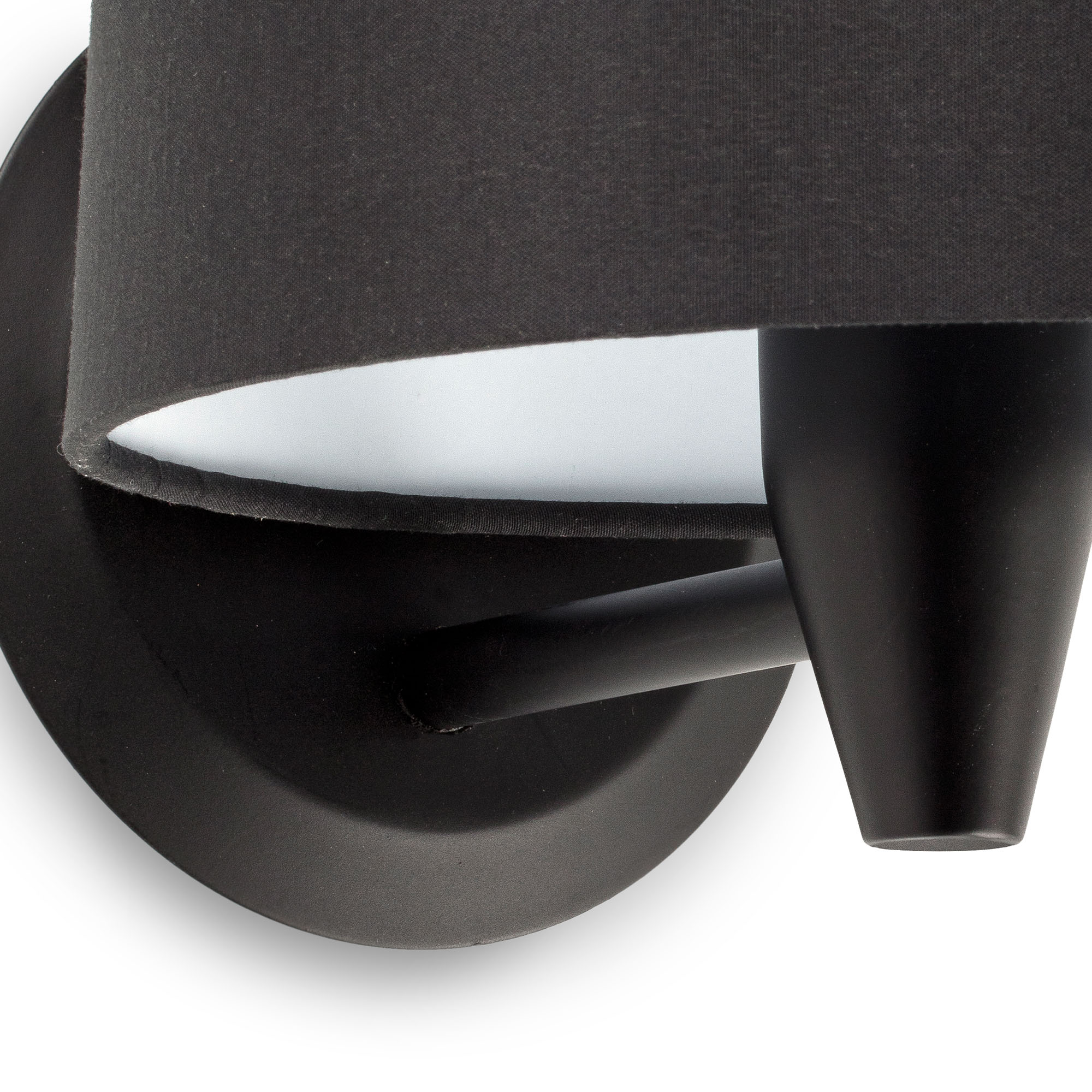 CONGA Black/black wall lamp 215