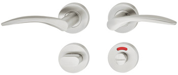 Door handle set, Stainless steel, Startec, model LDH 2169 - 903.93.890