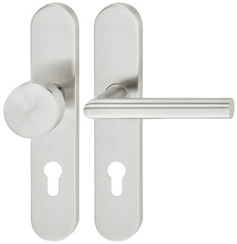 Kapı kulpu seti, Paslanmaz çelik, Startec, model LDH 2171 - 903.96.122