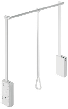 Wardrobe lift, With integrated damper, for internal cabinet width 750–1160 mm - 805.25.701