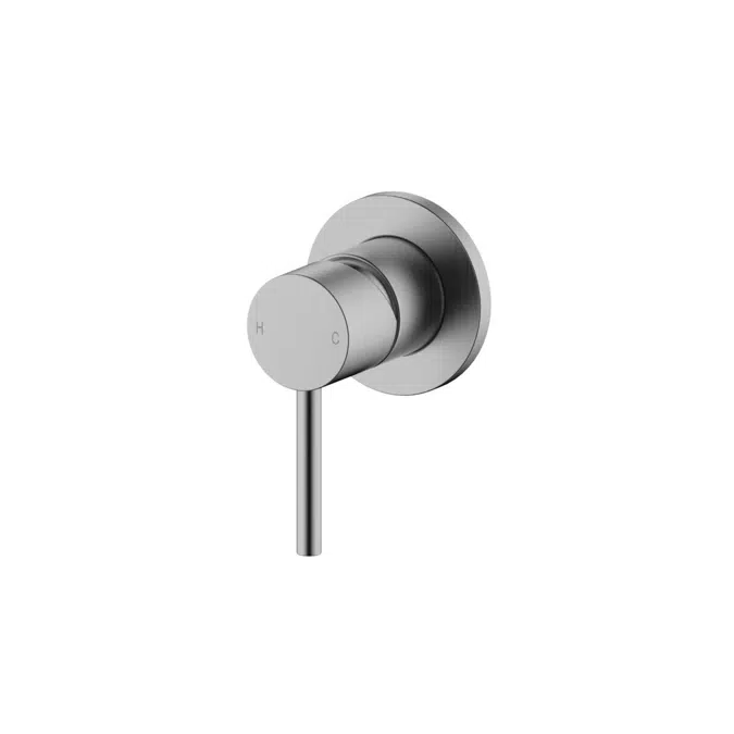 Mizu Drift Shower Mixer Kit Brushed Gunmetal 2267382