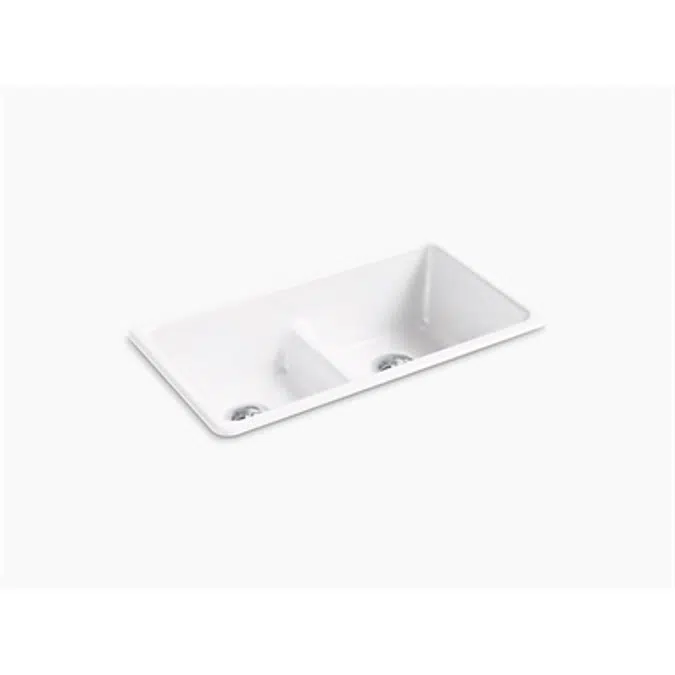 Iron/Tones Grand Smart Divide Sink