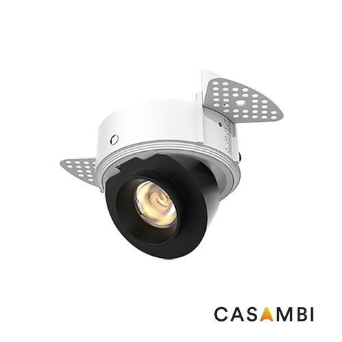 ALIA Trimless Recessed black 8W 36º 2700K CASAMBI