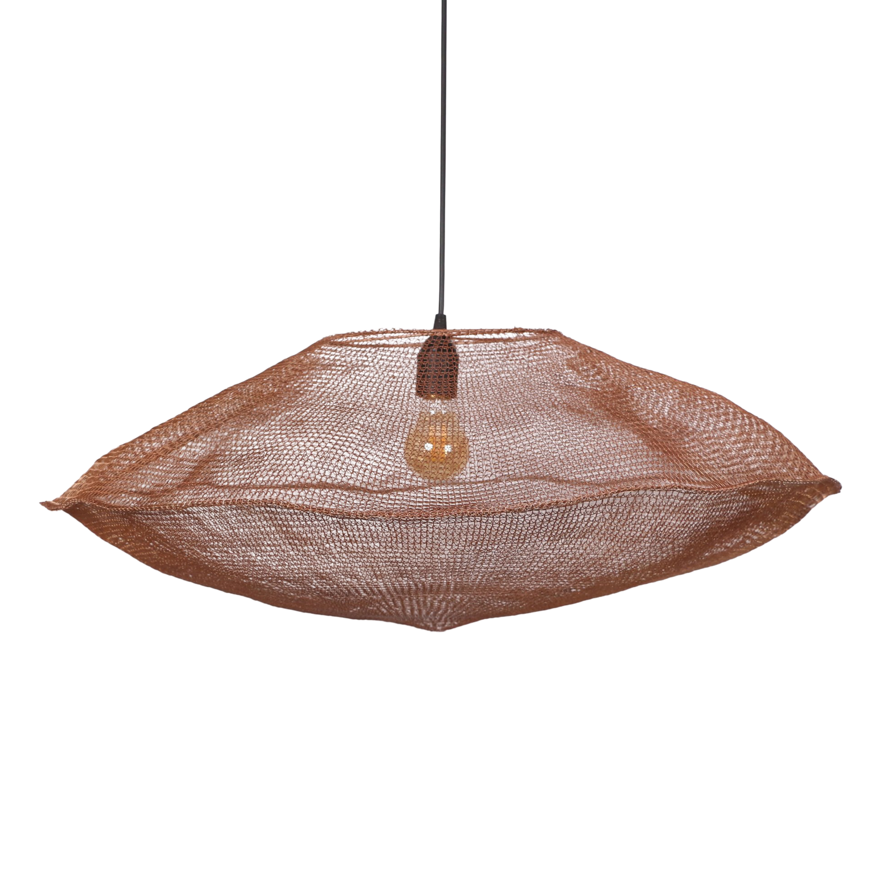 Art of Wire Handmade & Copper Color UFO Wire Pendant Lamp 70×27 cm