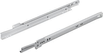 Roller runners, single extension, steel - 421.80.960
