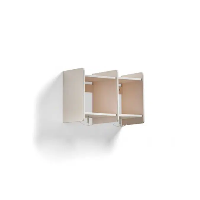 Ebba Kompakt Duvara Monte Saklama Çözümü