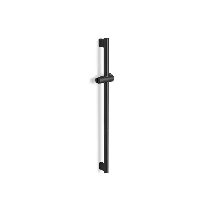 Mizu Drift Straight Shower Grab Rail 840mm Matte Black 2265153