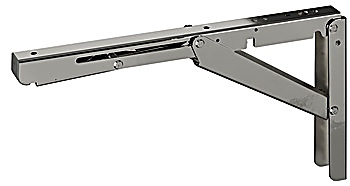 Bracket, Roca Robust Xl, Load Bearing Capacity 200 Kg Per Piece, Folding - 287.46.031