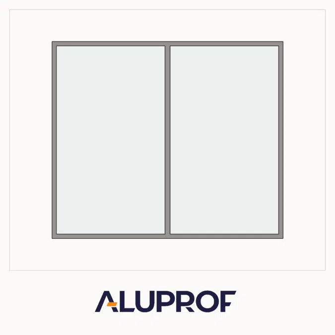 MB-45 Sabit Camlı Çift Kanat Pencere